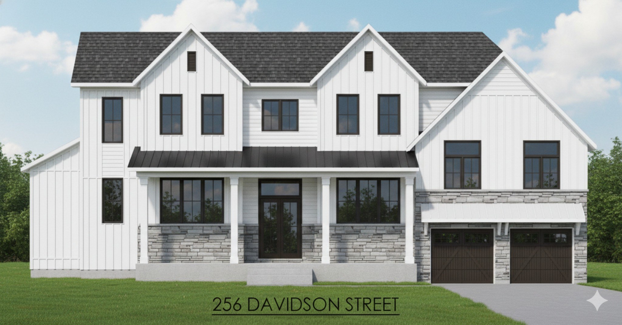 Front exterior rendering